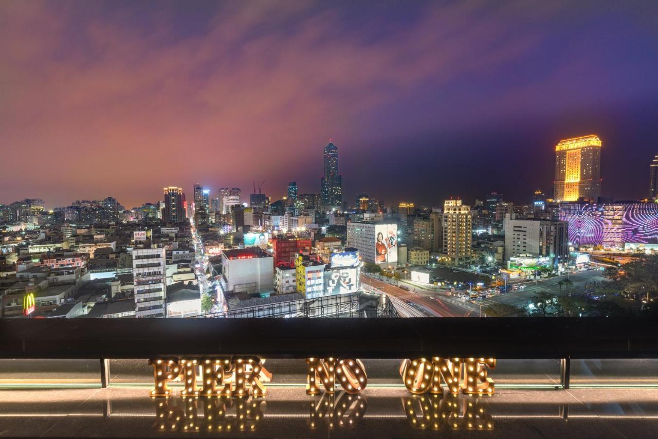 Hotel Indigo Kaohsiung Central Park By Ihg Exterior foto View of the city from the 101 Tower